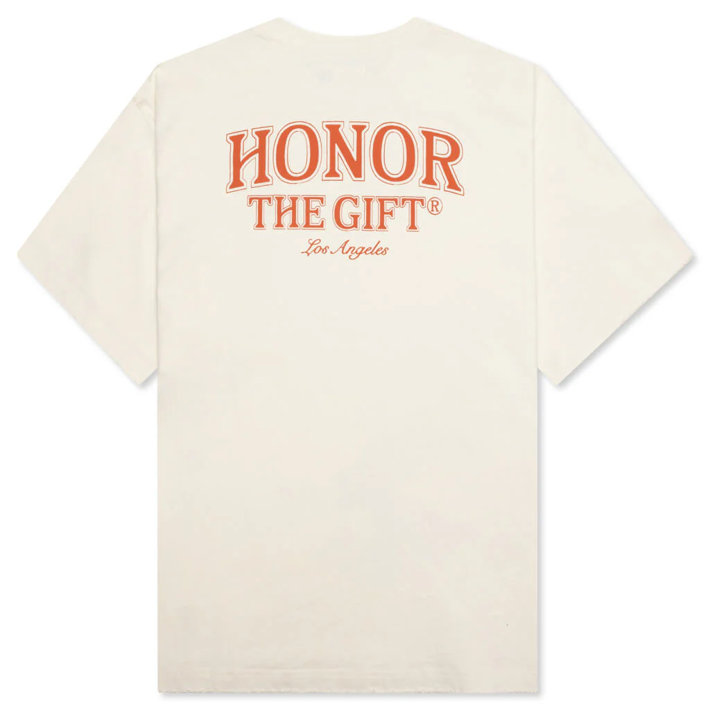 Floral Pocket S/S Tee - White - Image 2