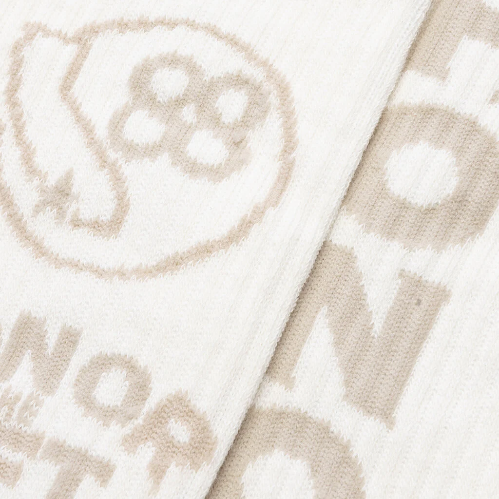 Good Times Crew Socks - Bone - Image 2