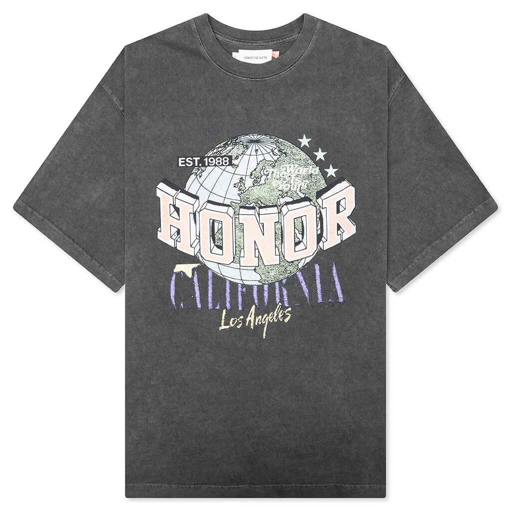 Honor California T-Shirt - Black
