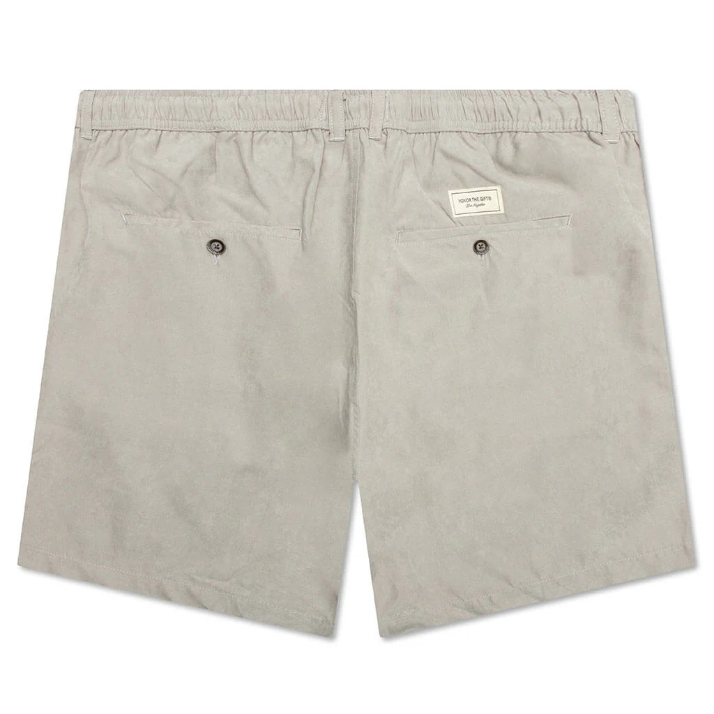 HTG Brand Poly Short - Grey - Image 2