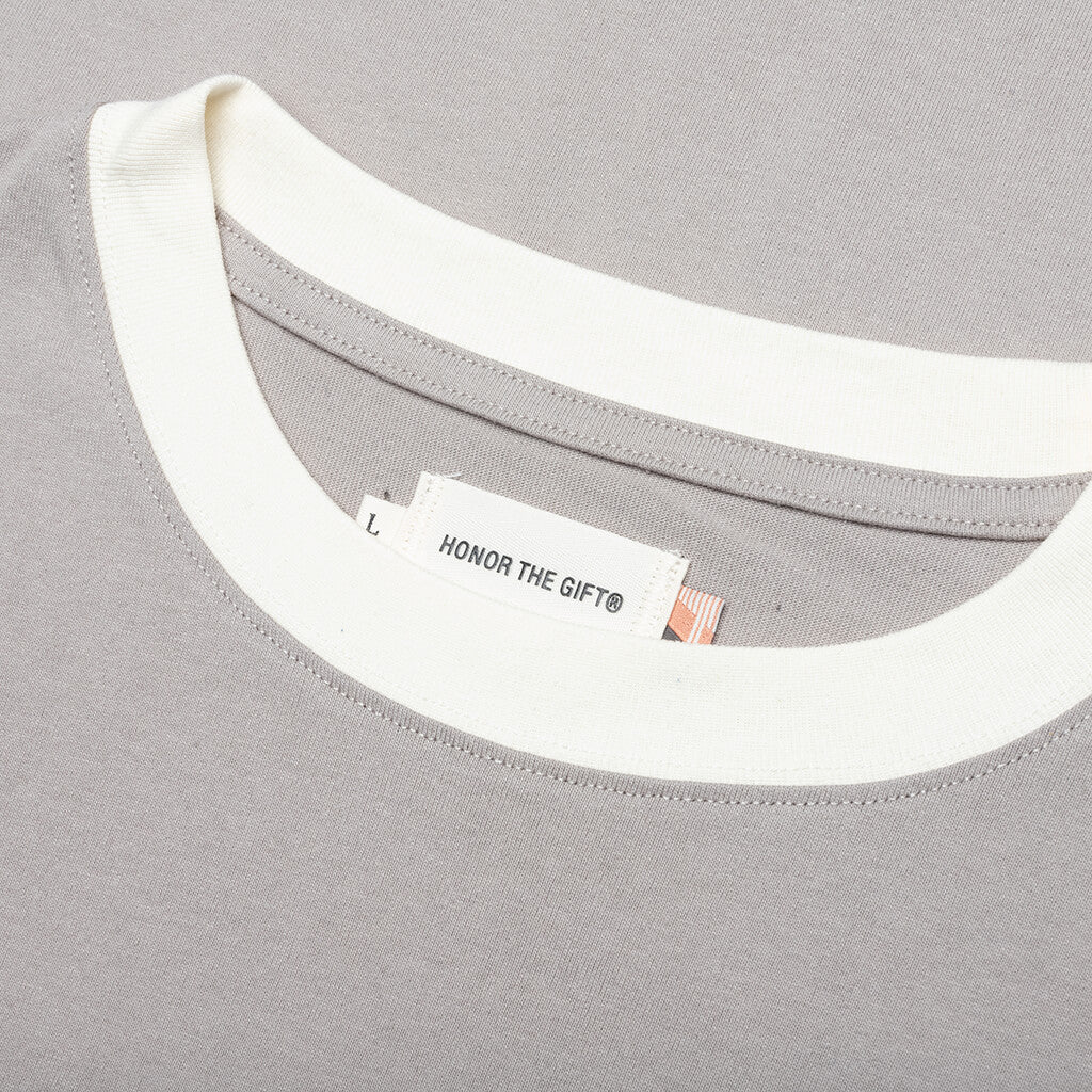 Multi Box Tee - Stone - Image 3