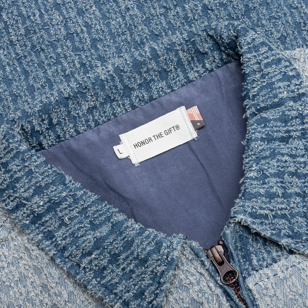 Panel Jacket - Navy - Image 3