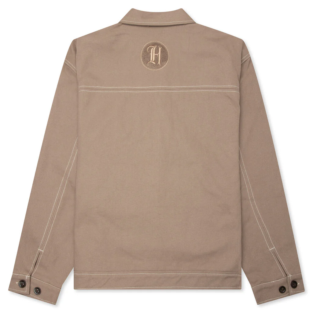 Script Carpenter Jacket - Light Brown - Image 2