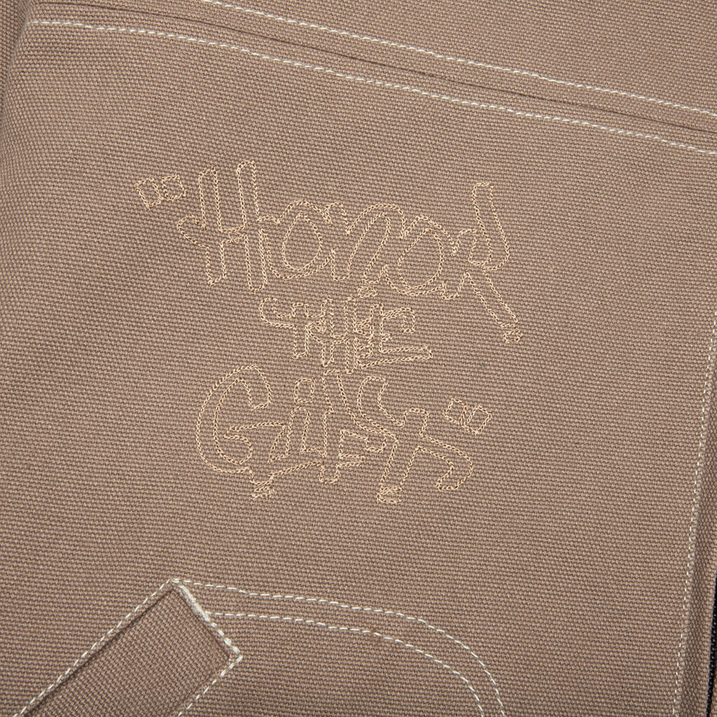Script Carpenter Jacket - Light Brown - Image 4