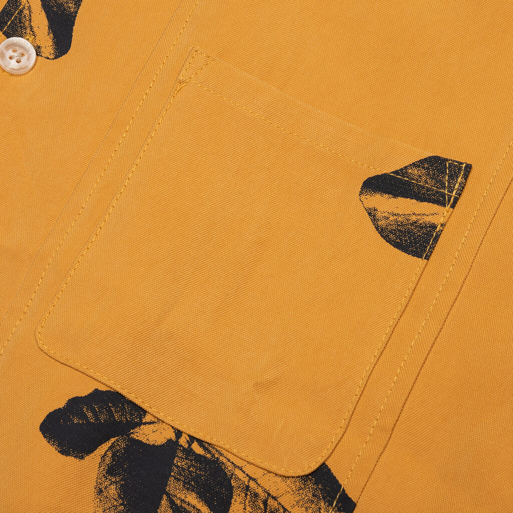 Tobacco S/S Button Up - Mustard - Image 3