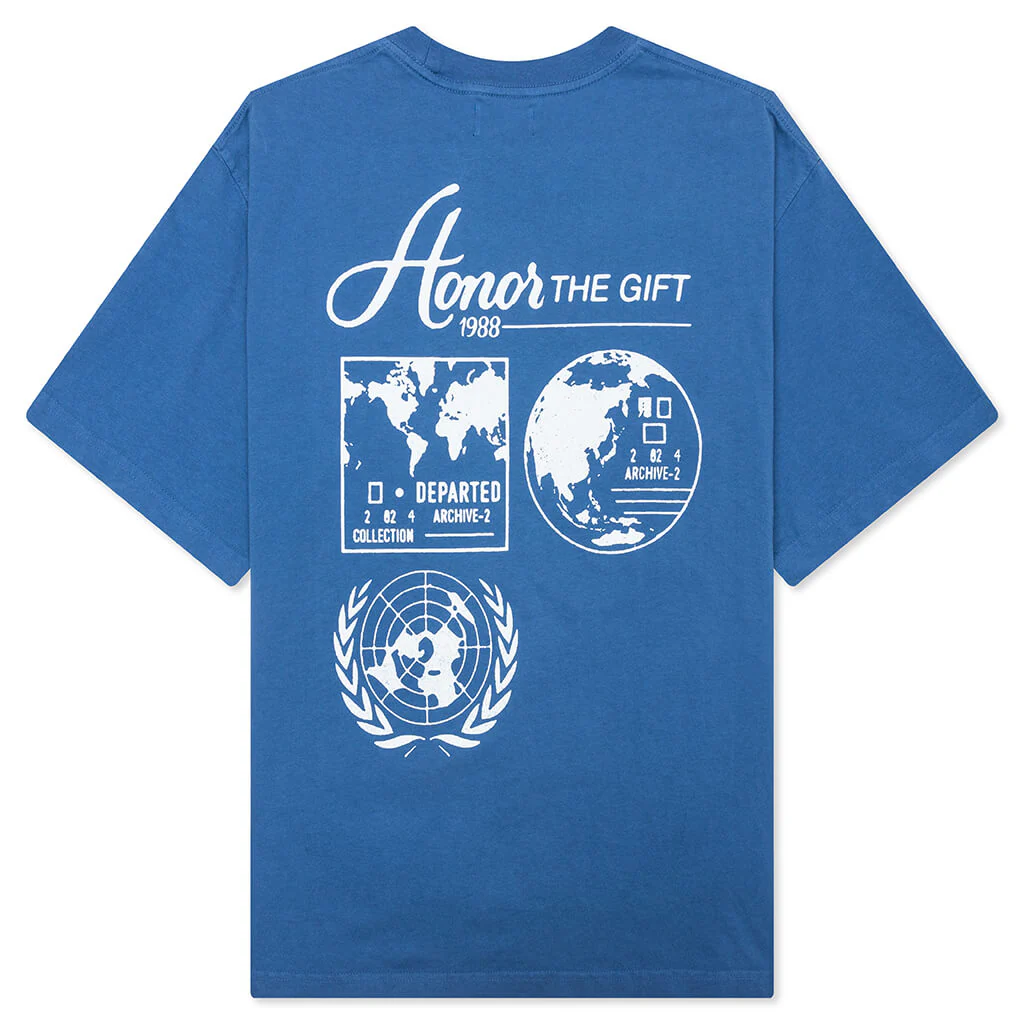 Travel T-Shirt - Blue - Image 2