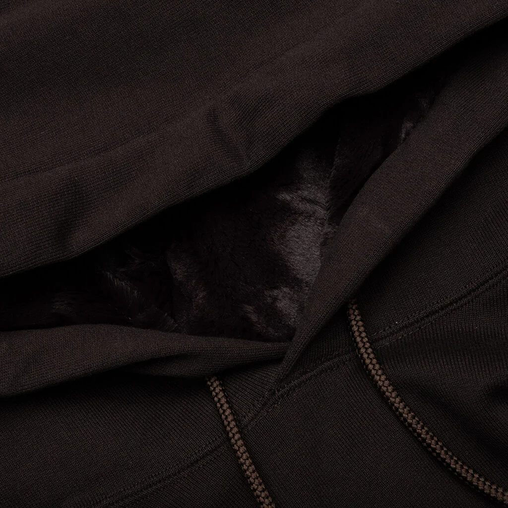 Logo Hoodie - Dark Brown - Image 3