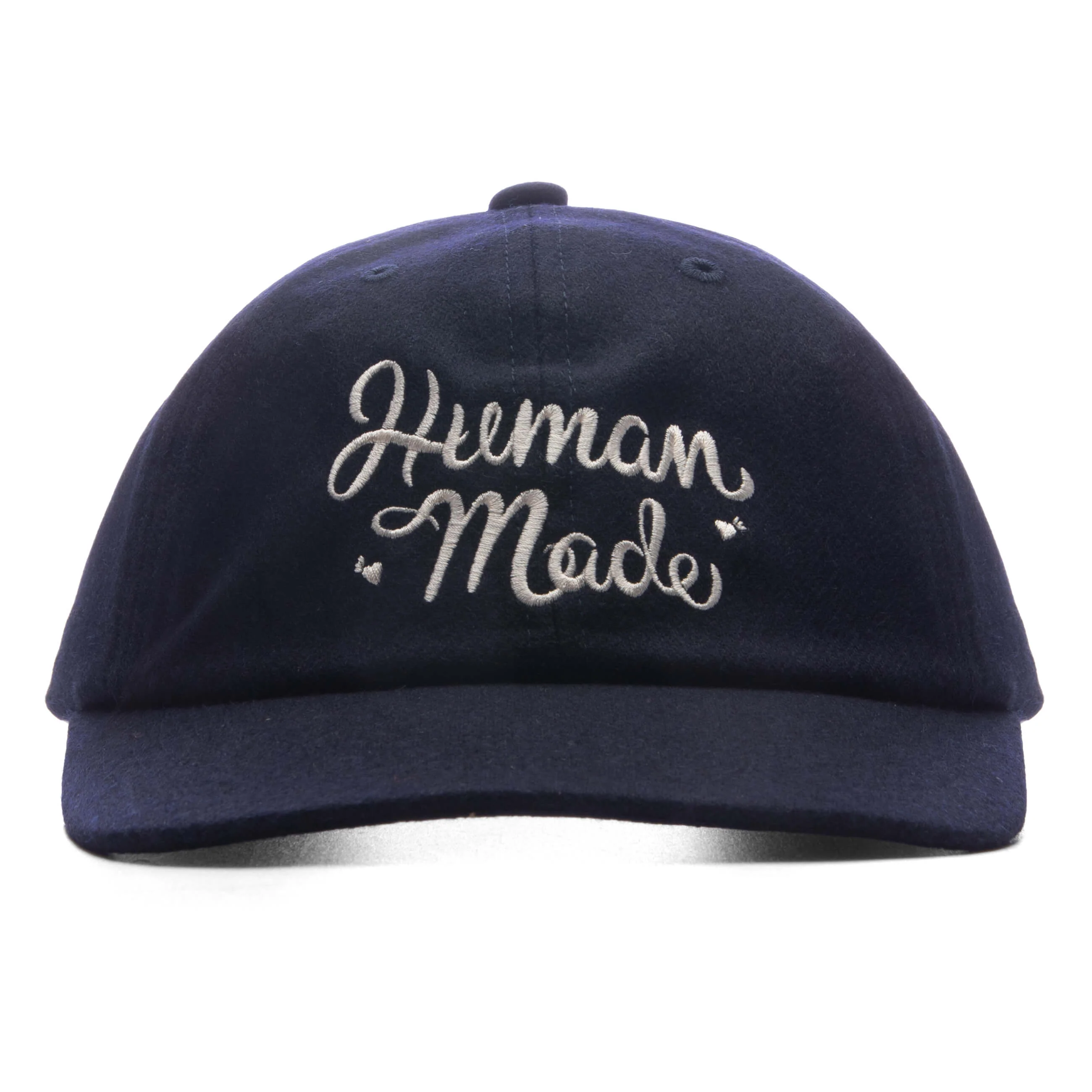 6 Panel Wool Cap - Navy