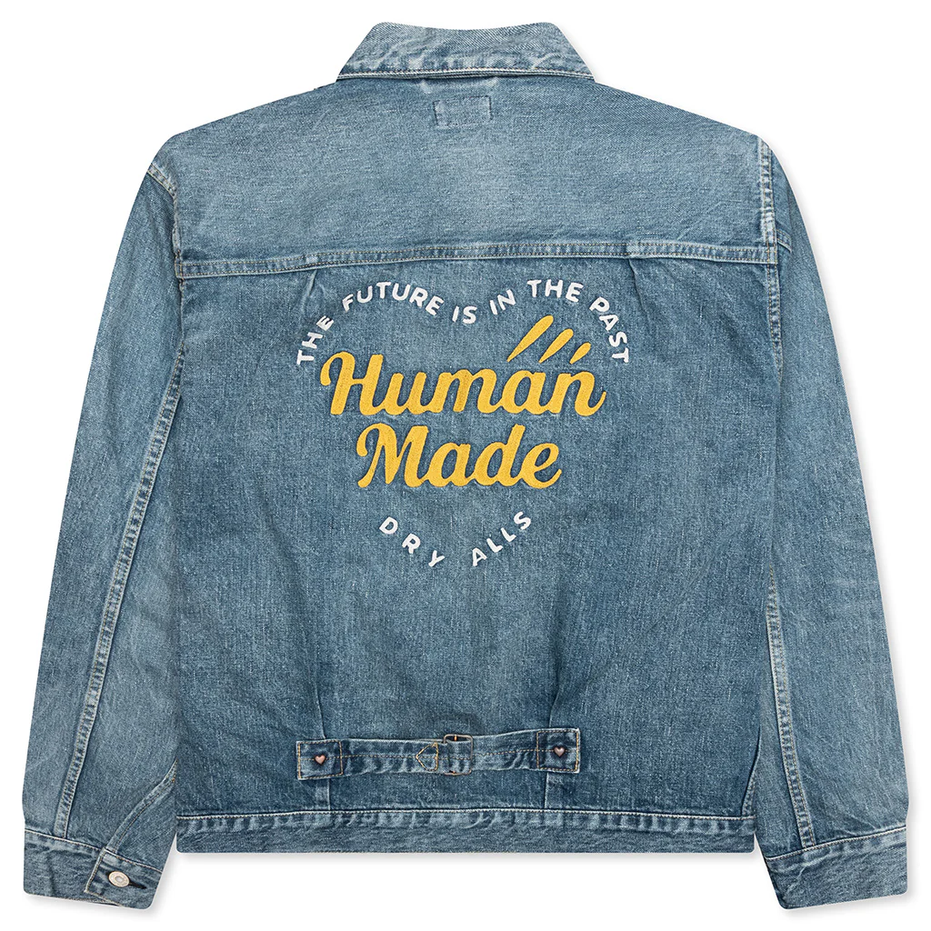 Denim Work Jacket Future - Indigo - Image 2
