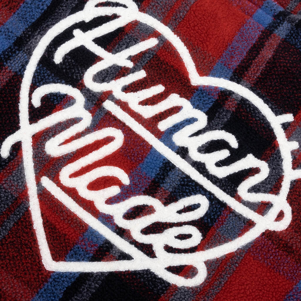 Fleece Pullover - Red - Image 5