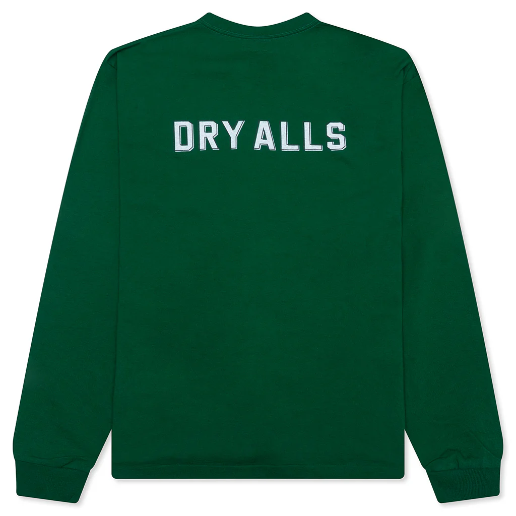 Graphic L/S T-Shirt #5 - Green - Image 2