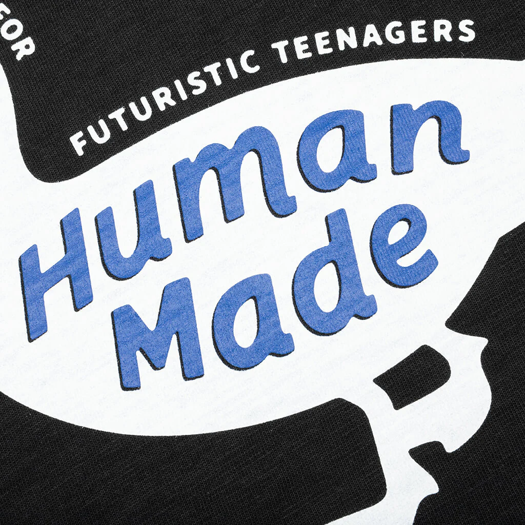 Graphic T-Shirt #02 - Black - Image 4