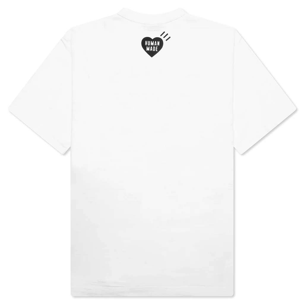 Graphic T-Shirt #8 - White - Image 2