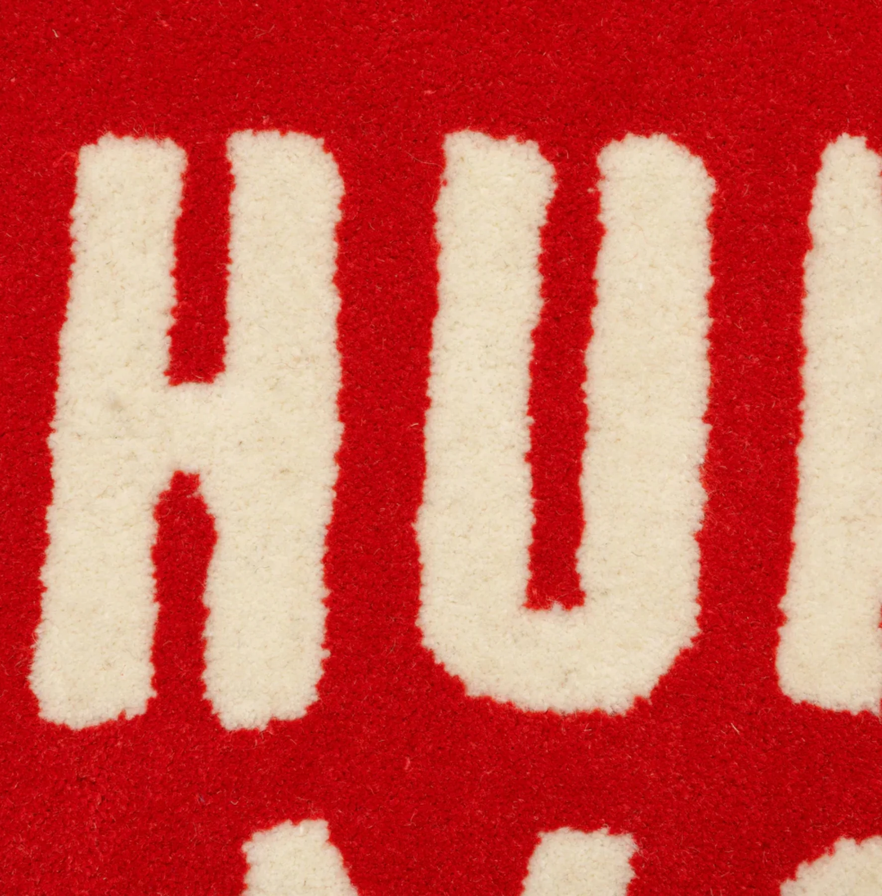 Heart Rug Medium - Red - Image 3