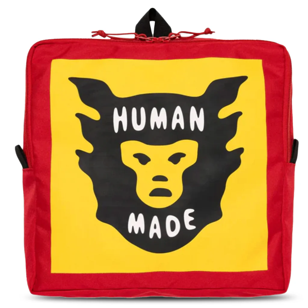 Square Backpack - Red