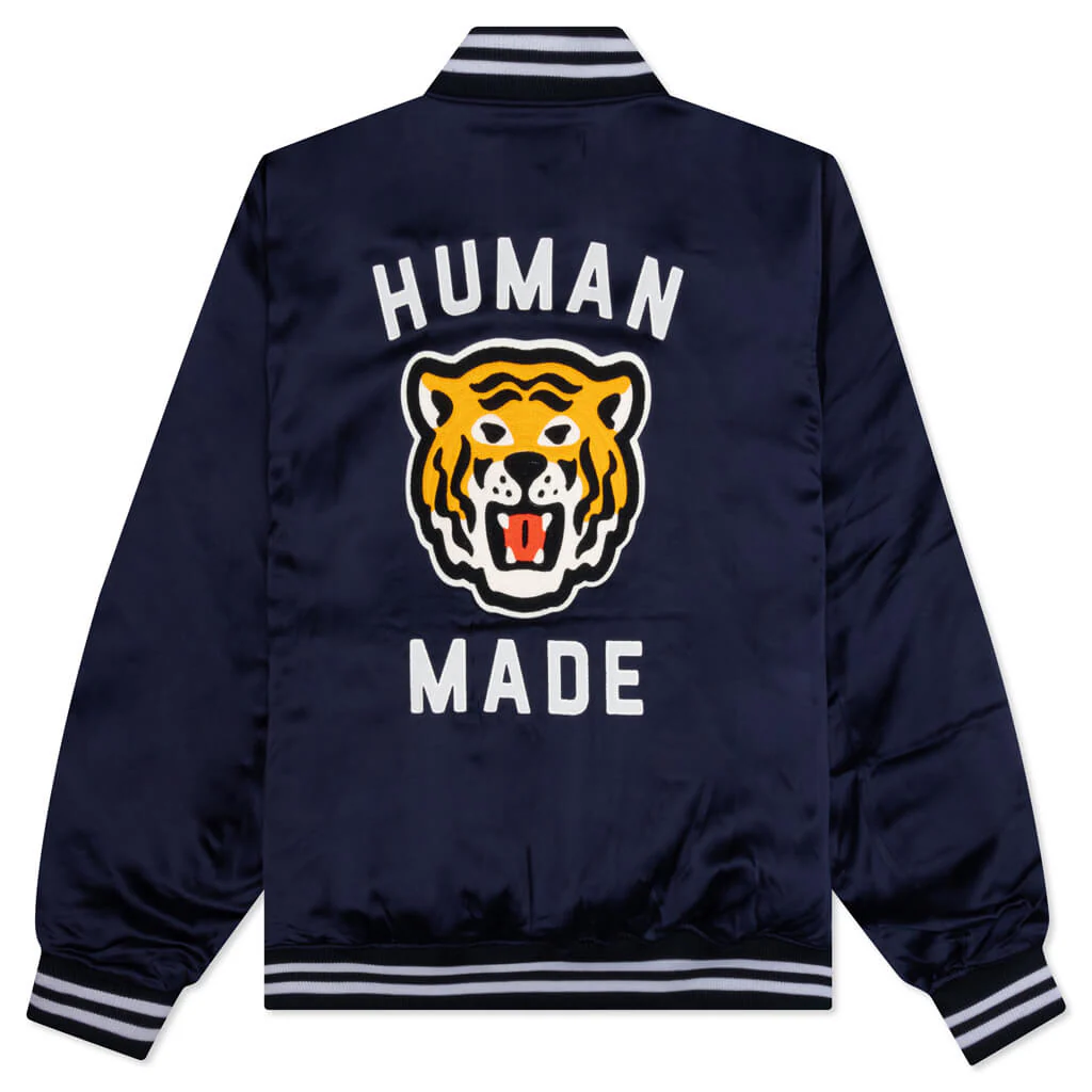 Stadium Jacket - Navy - Image 2