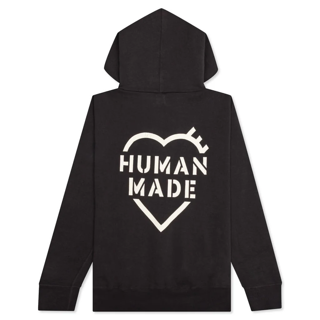 Tsuriami Hoodie #02 - Black - Image 3