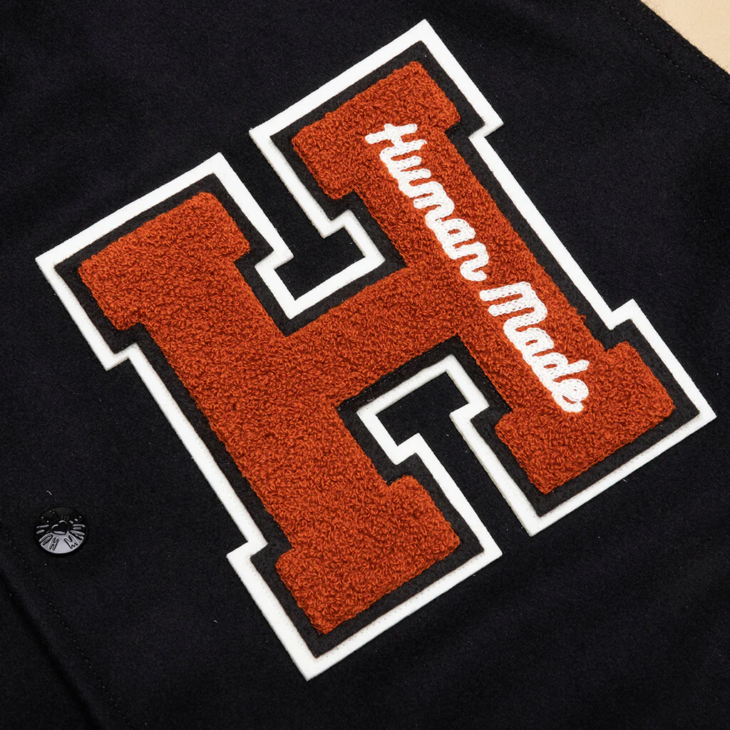 Varsity Jacket - Black - Image 4