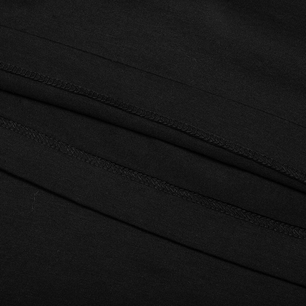 Stitch Logo T-Shirt - Black - Image 4