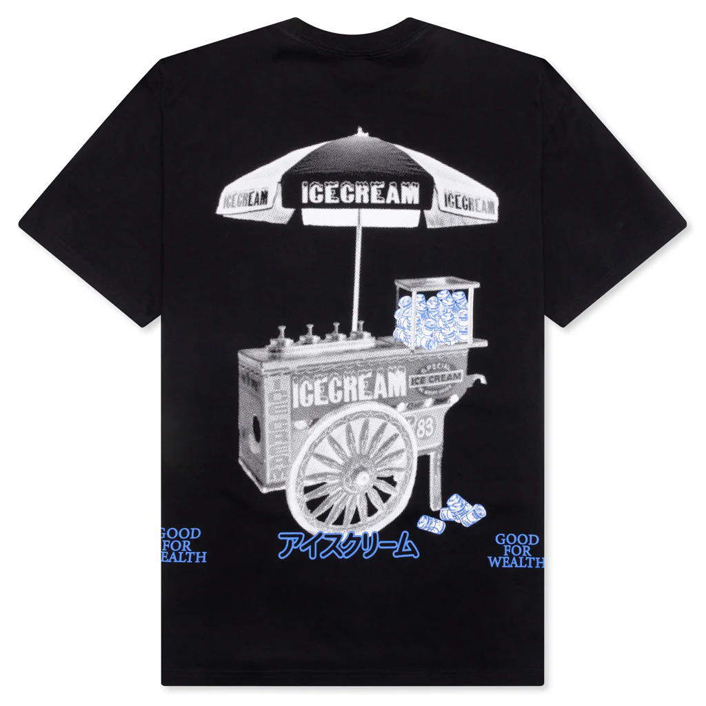 Cart S/S Knit (Oversized Fit) - Black - Image 2