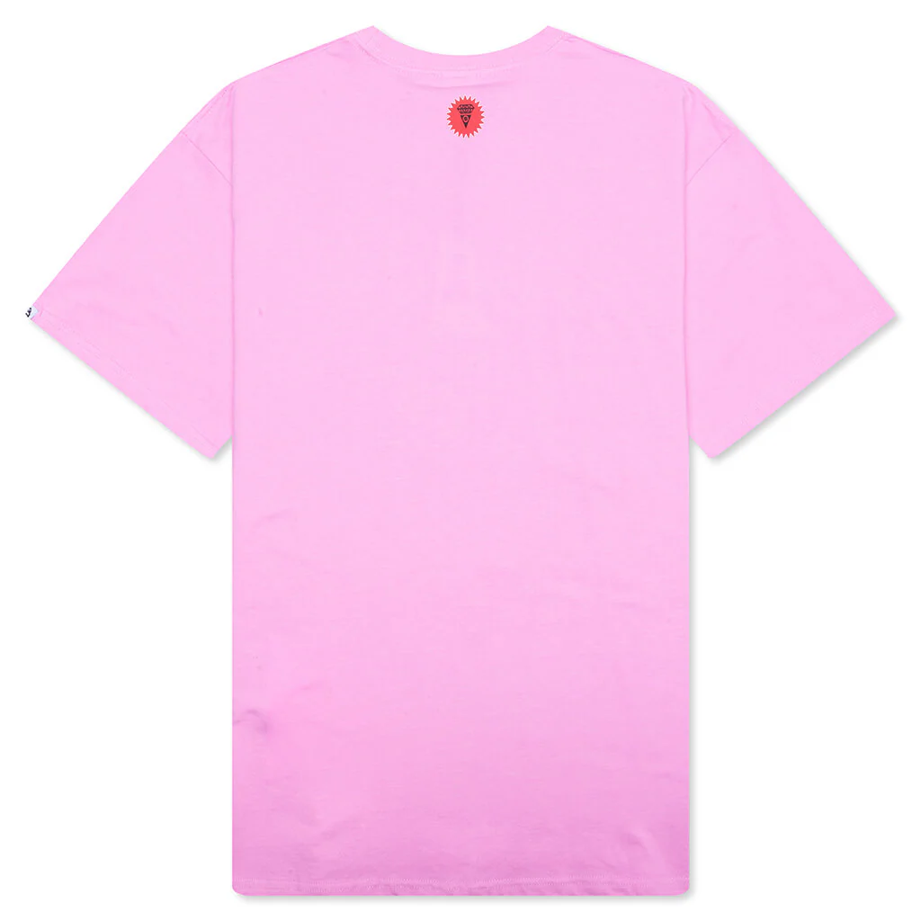 Checker S/S Tee - Orchid - Image 2
