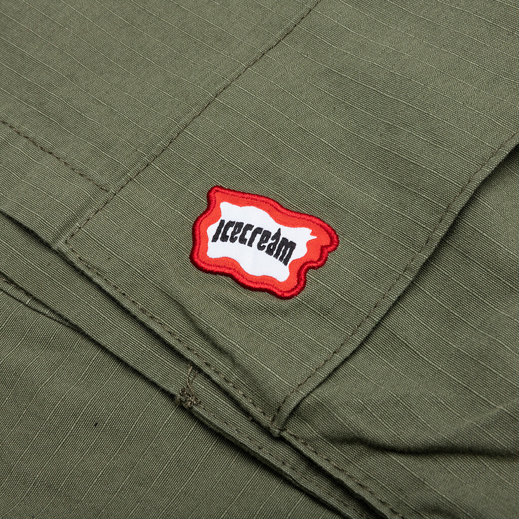 Destro Cargo Shorts - Four Leaf Clover - Image 4