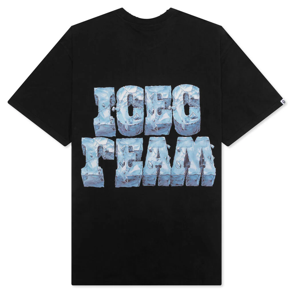 Over Size Fit Ice Block S/S Knit  - Stretch Limo - Image 2