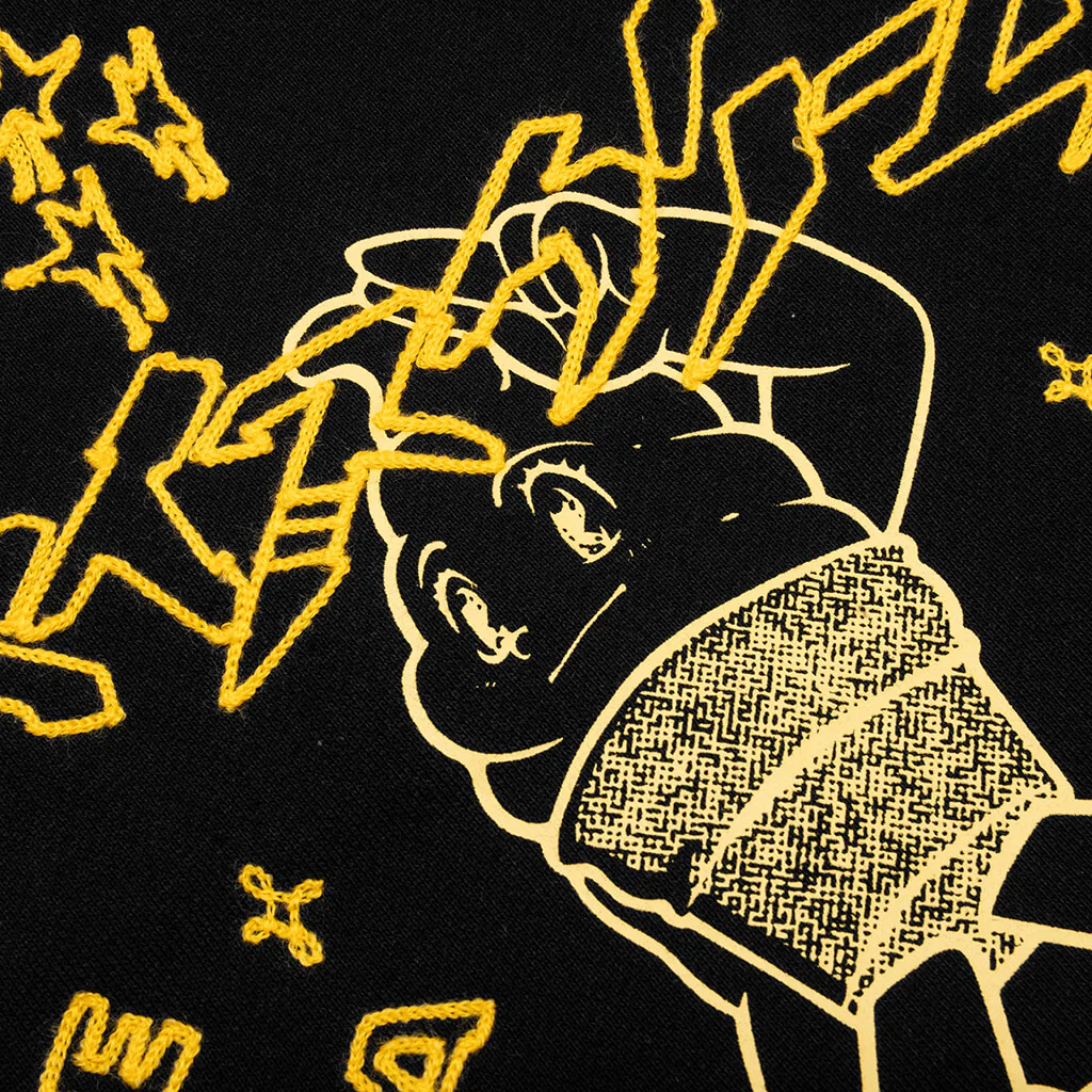 Scoop Sweatshorts - Black - Image 3