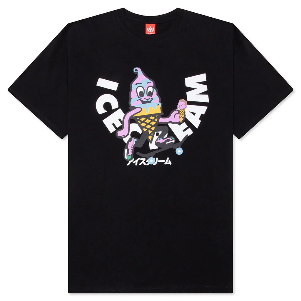 Skate Cone S/S Tee - Black