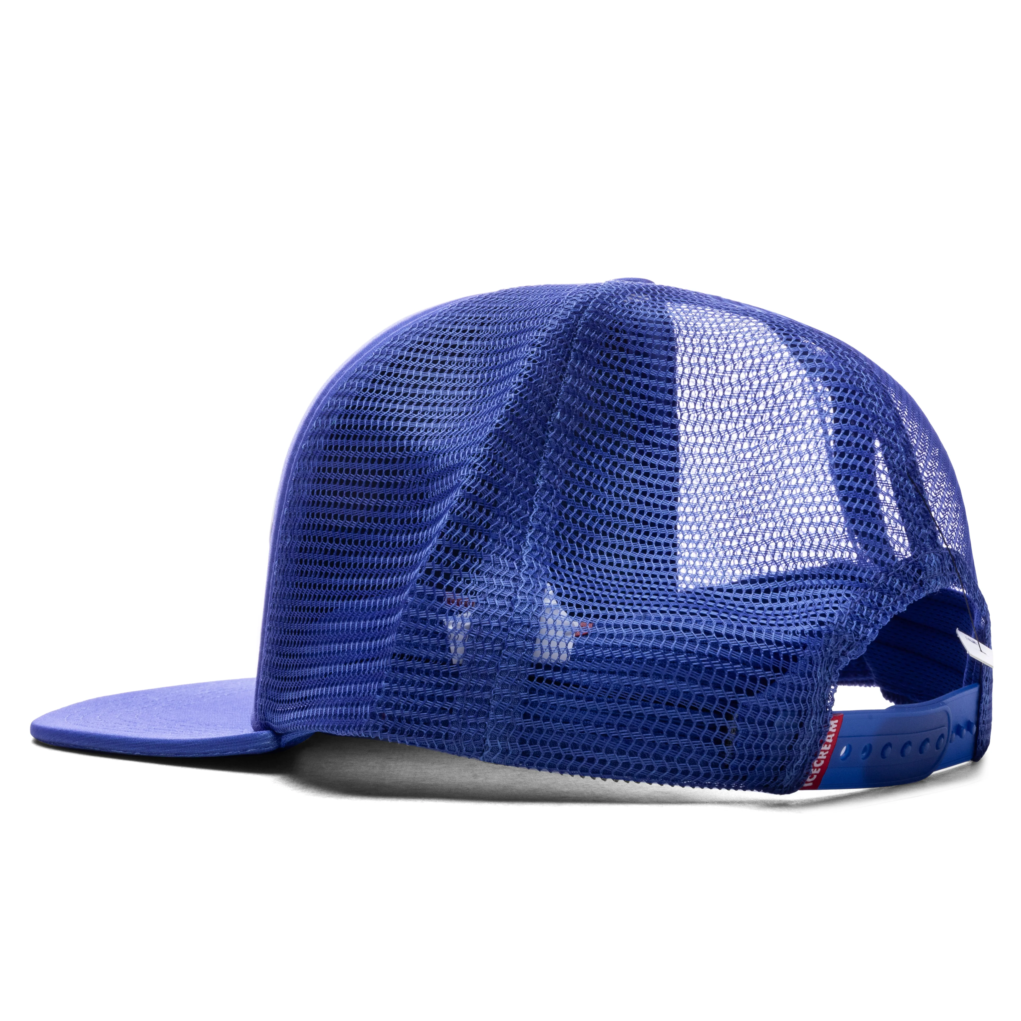 Solid Trucker Hat - Victoria Blue - Image 4