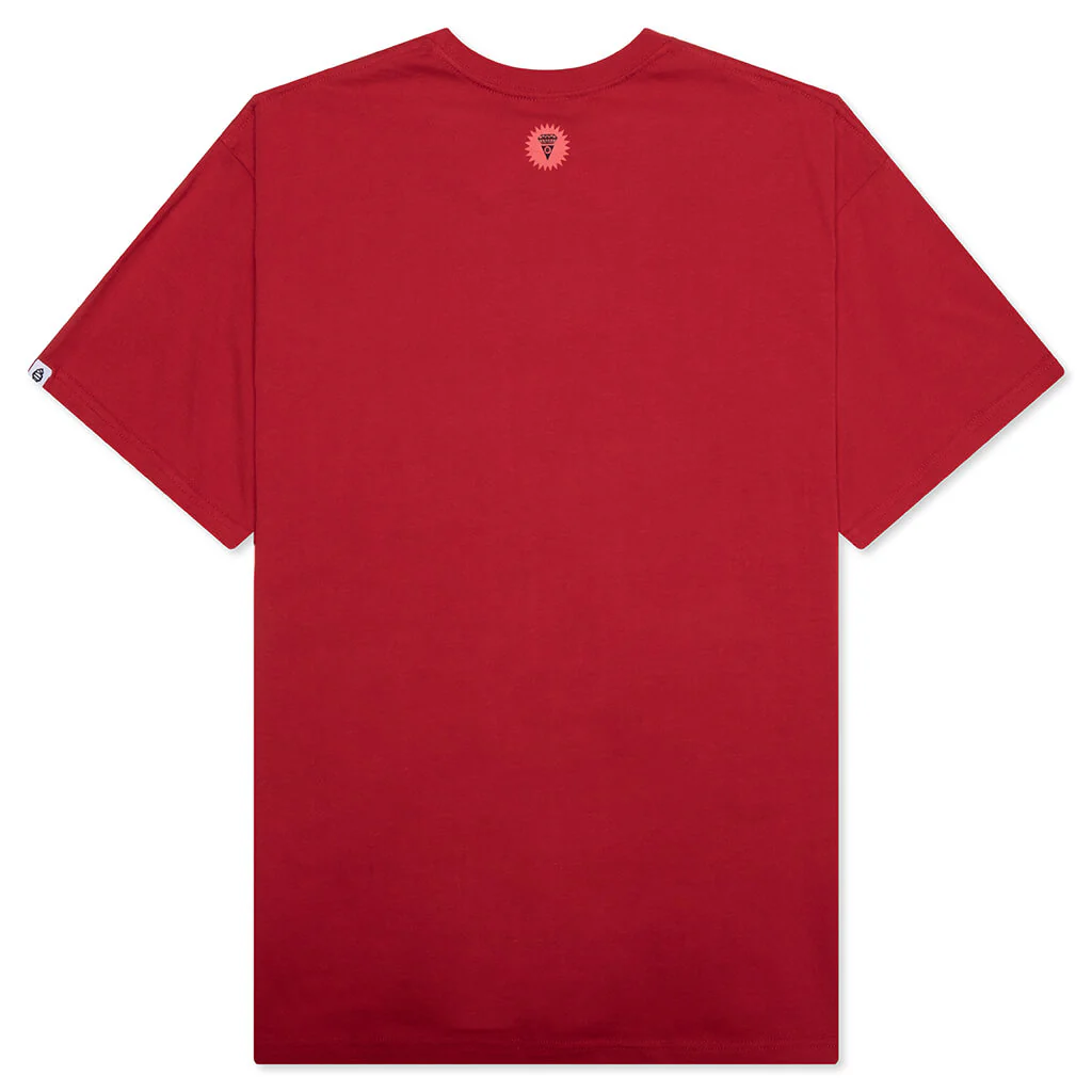 Splat S/S Tee - Haute Red - Image 2