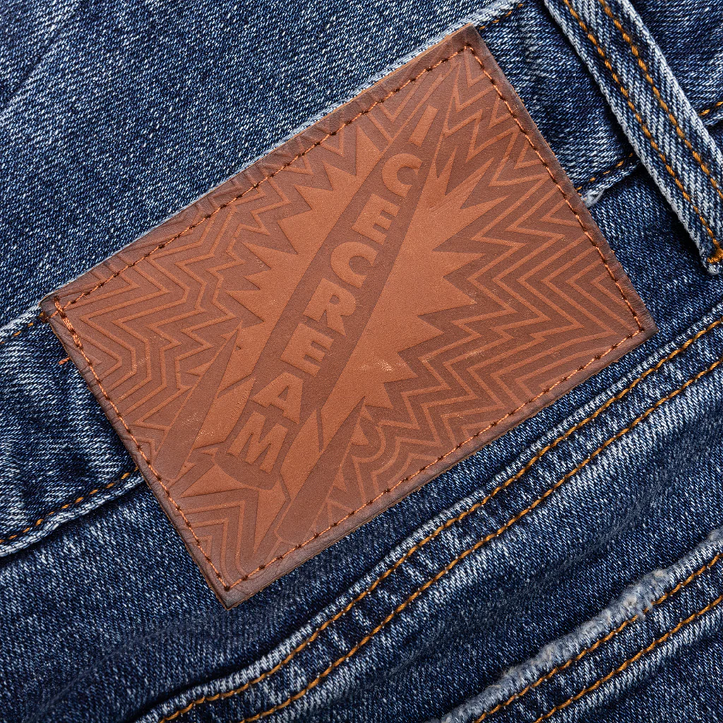 The Drums Chocolate Fit Jeans - Whipcream - Image 4