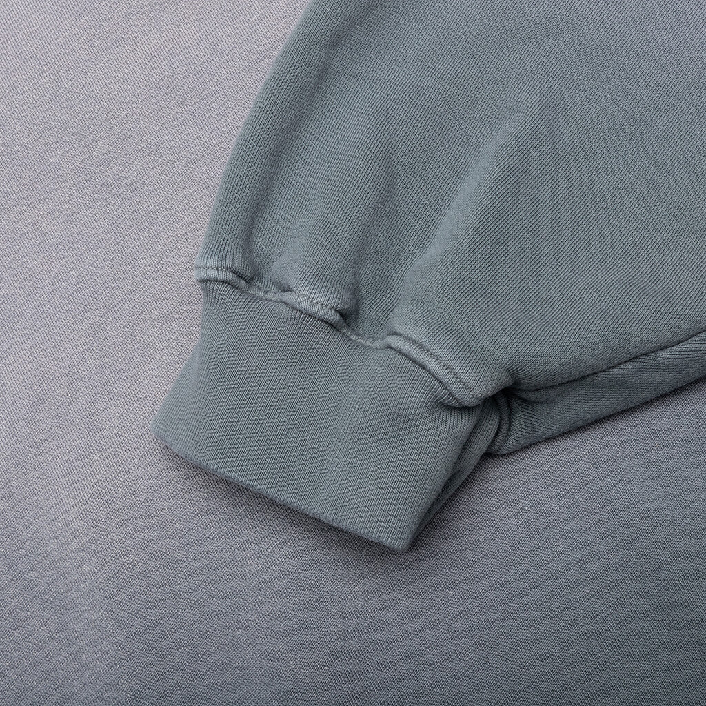 Inri Zip Hoodie - Grail Grey - Image 5