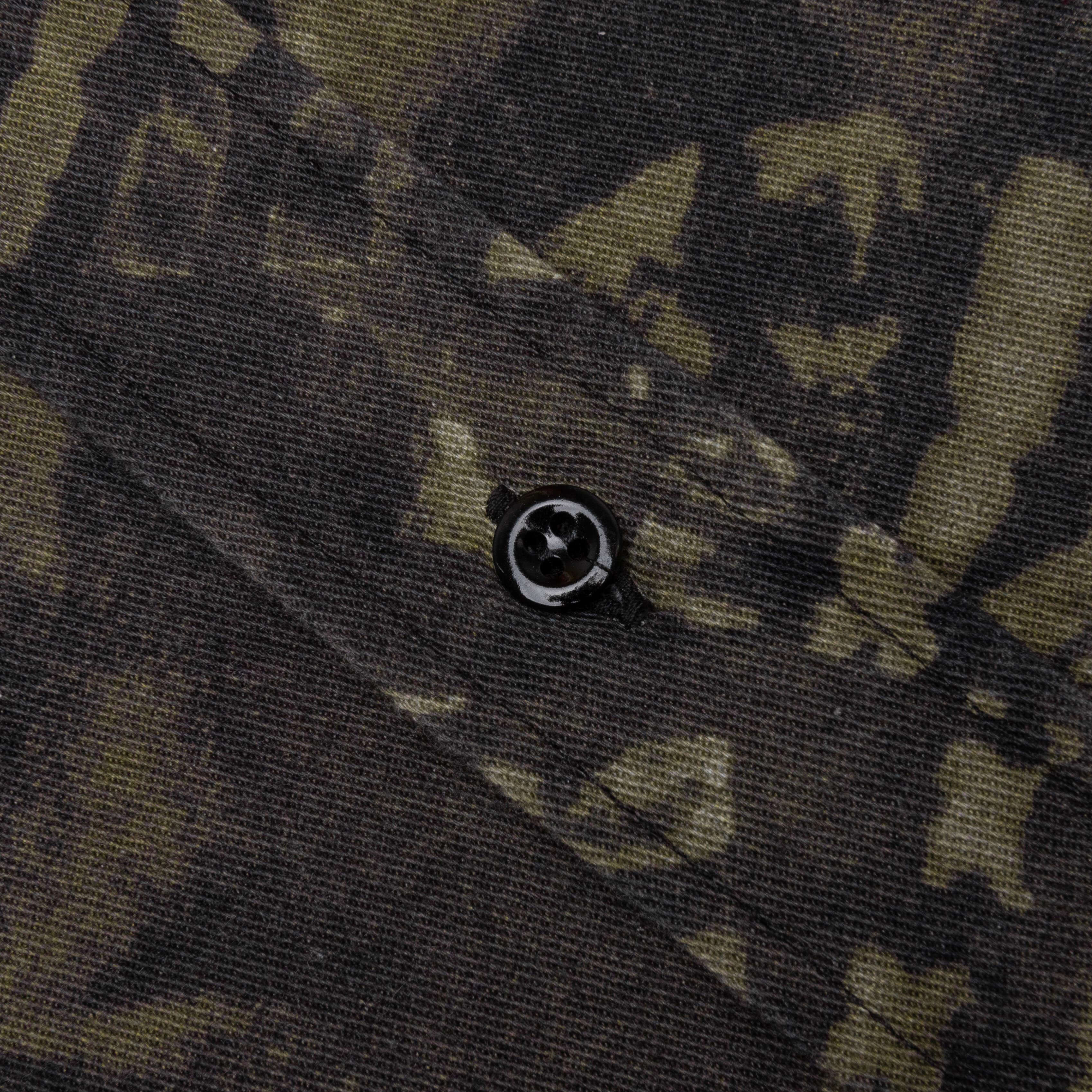 Osetar Boot Print Overshirt - Washed Black - Image 3