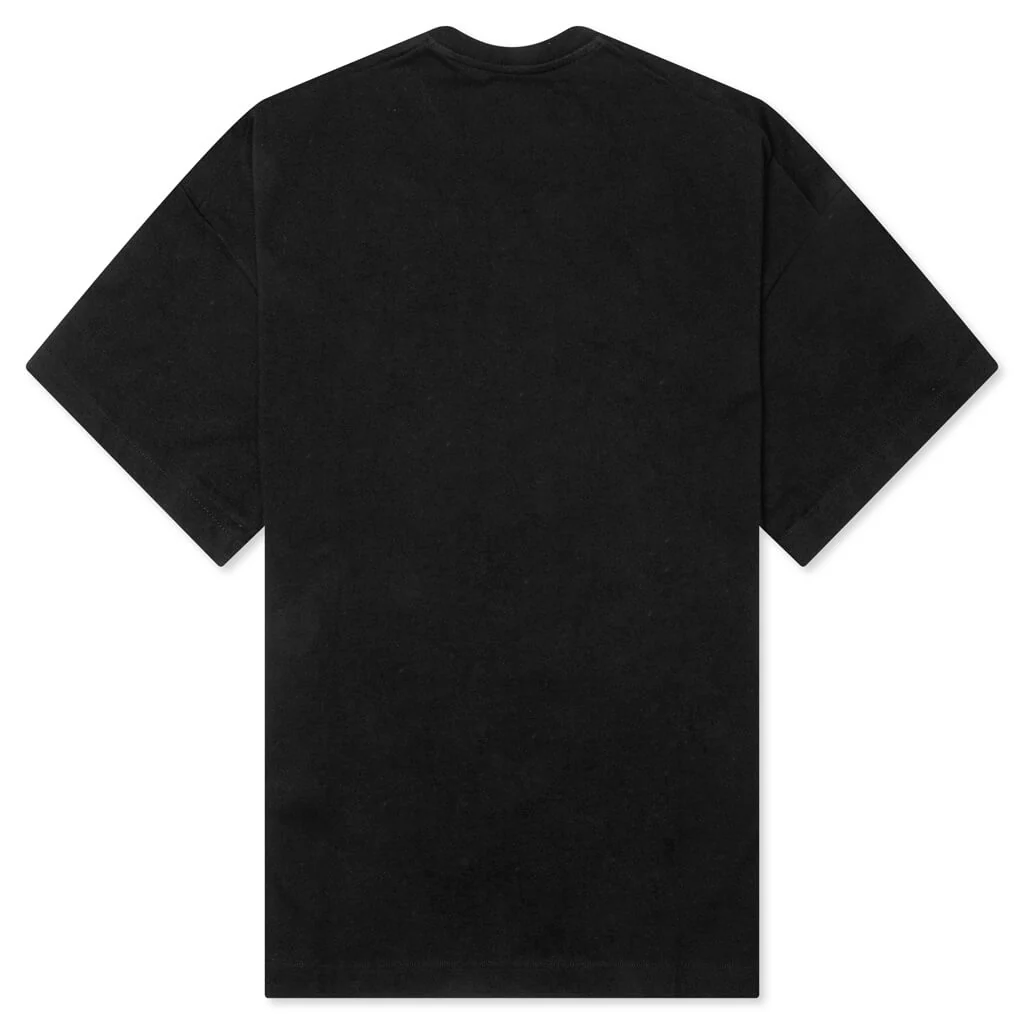Crewneck T-Shirt - Black - Image 2