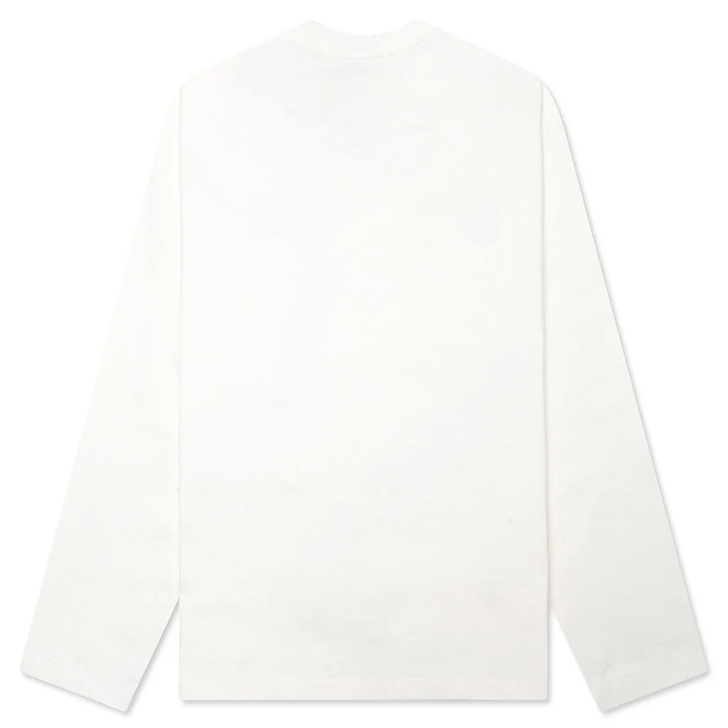 Long Sleeve Logo T-Shirt - Porcelain - Image 2