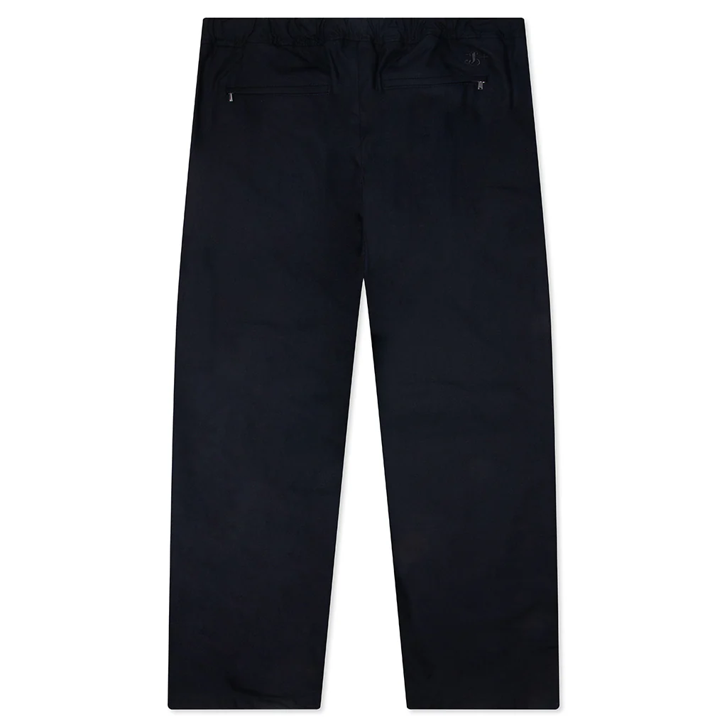 Belted Trousers - Dark Navy - Image 2