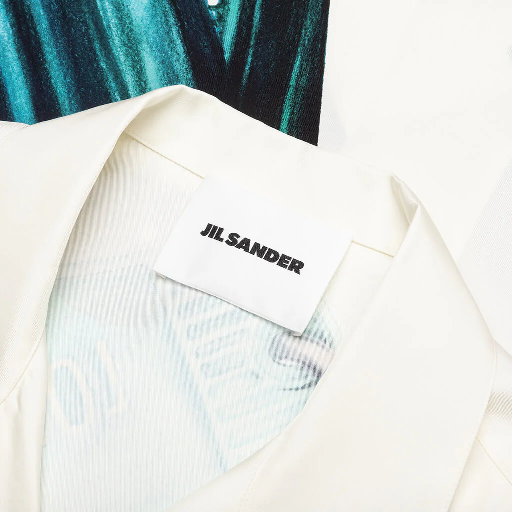 S/S Printed Shirt - Metal - Image 3