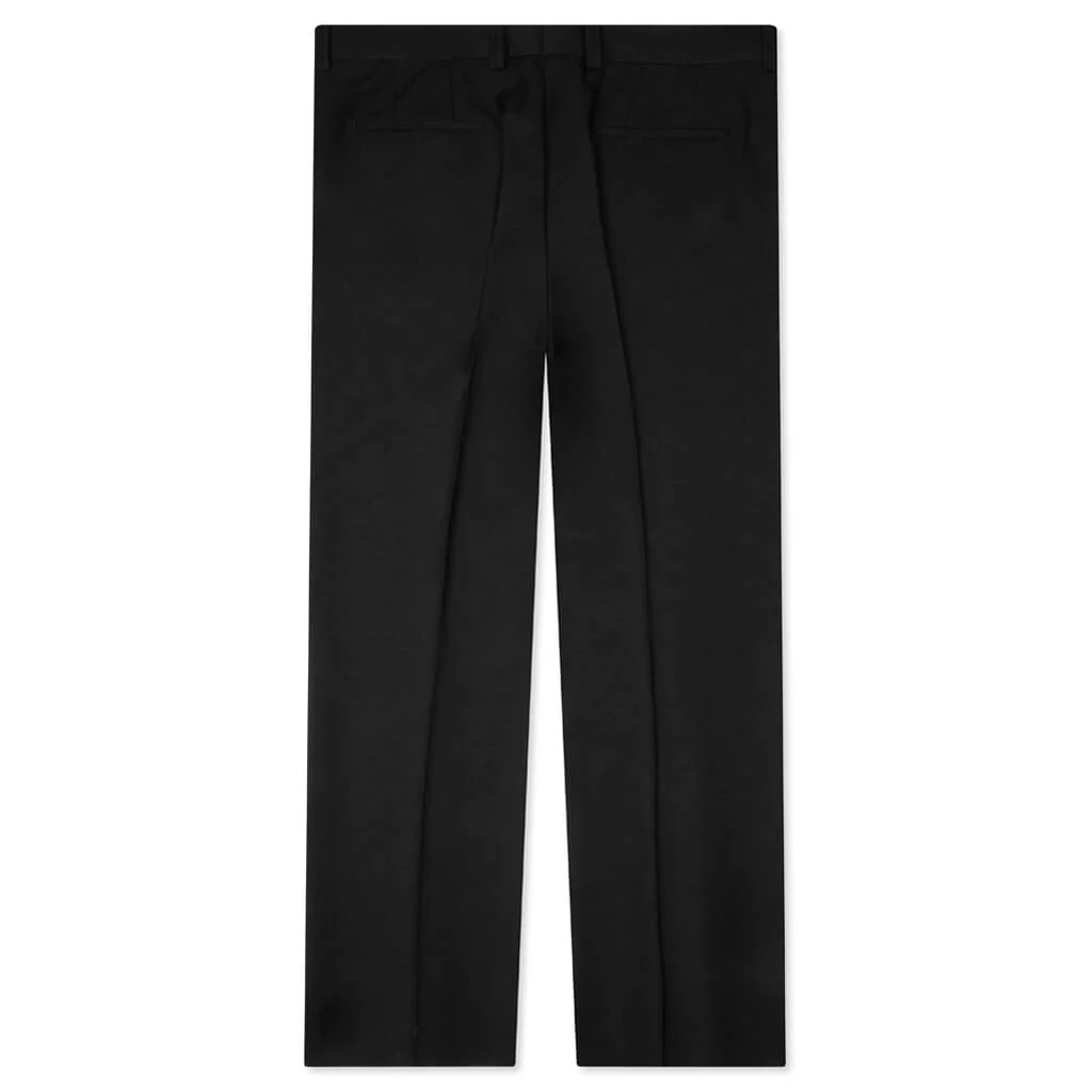 Straight Trouser - Black - Image 2