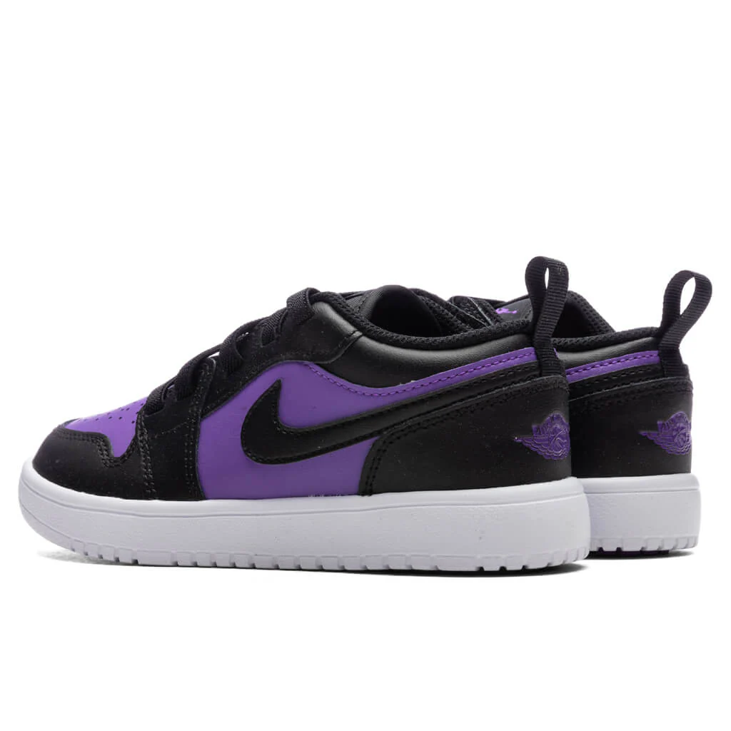 Jordan 1 Low Alt (PS) - Purple Venom/Black/White - Image 3