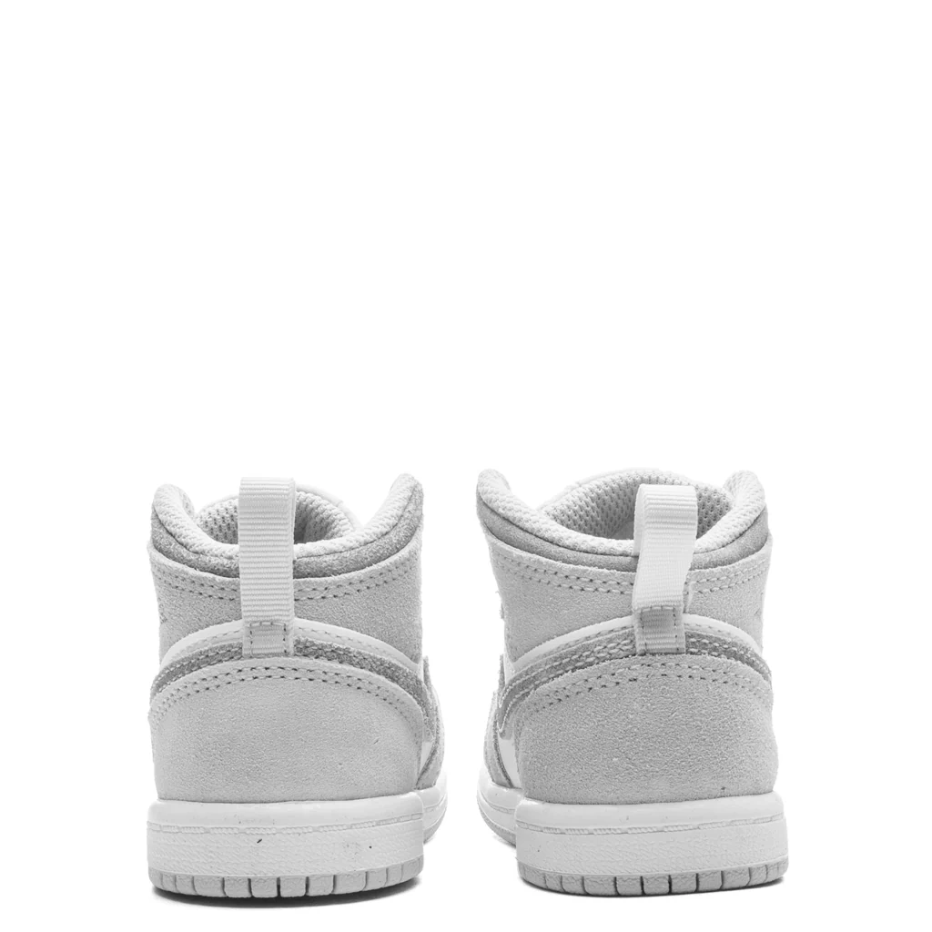 Jordan 1 Mid SE (TD) - Neutral Grey/Smoke Grey/Sail - Image 4