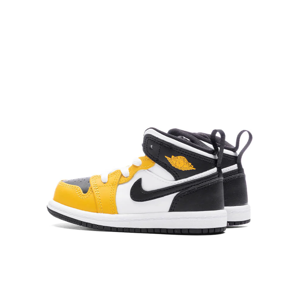 Jordan 1 Mid (TD) - Yellow Ochre/Black/White - Image 3