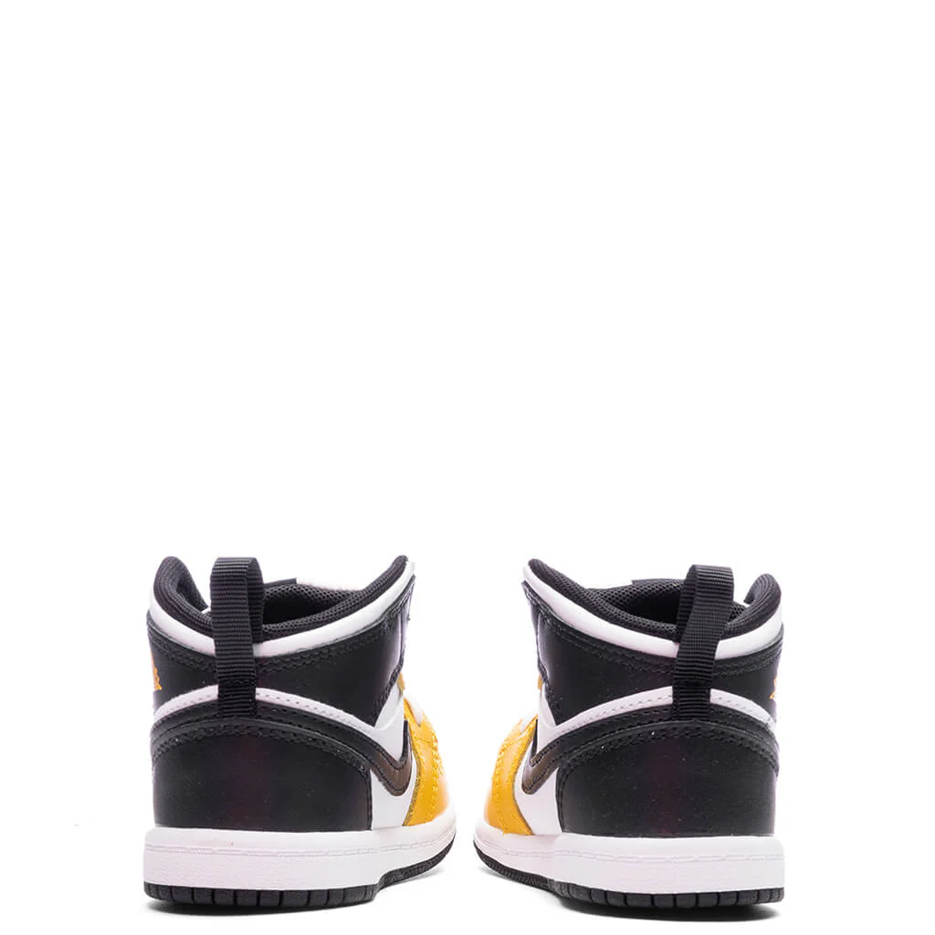 Jordan 1 Mid (TD) - Yellow Ochre/Black/White - Image 4