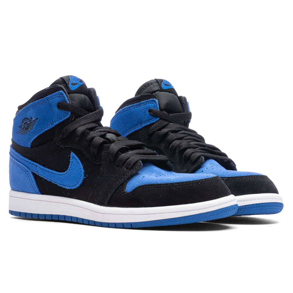 Air Jordan 1 Retro High OG (PS) 'Royal Reimagined' - Black/Royal Blue/White - Image 2