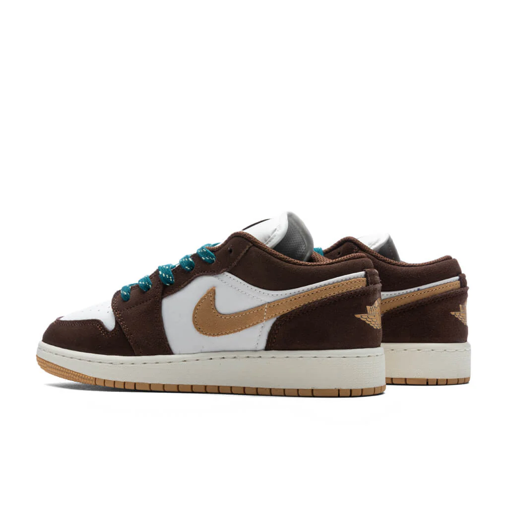 Air Jordan 1 Low SE (GS) 'Cacao Wow' - Cacao Wow/Twine/Sail - Image 3