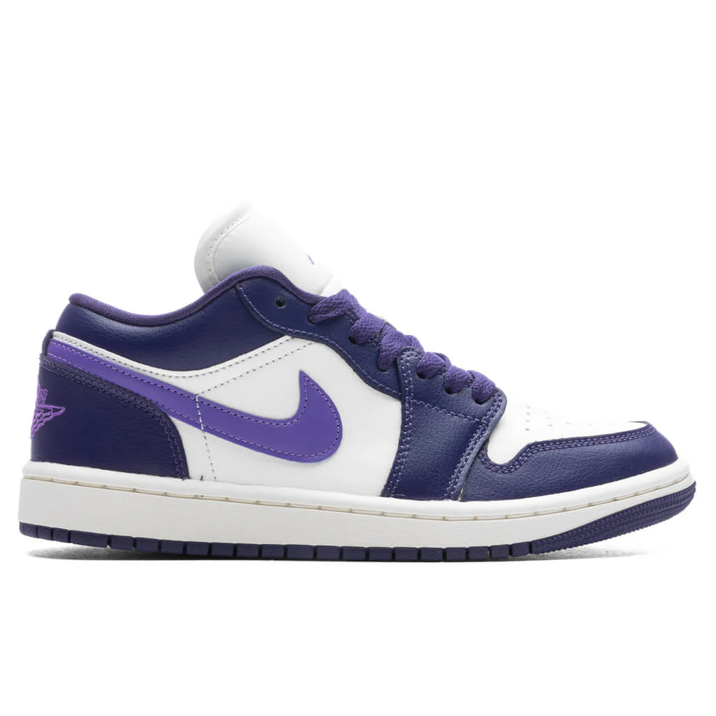Women's Air Jordan 1 Low - Sky J Purple/Action Grape/Sail