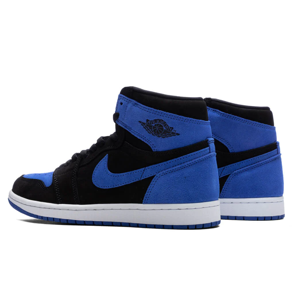 Air Jordan 1 Retro High OG 'Royal Reimagined'- Black/Royal Blue/White - Image 3
