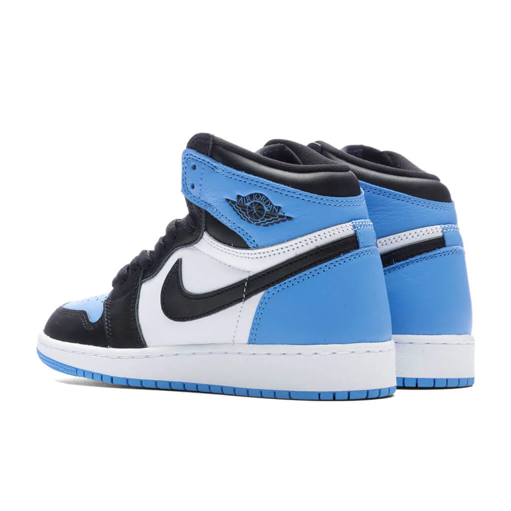 Air Jordan 1 Retro High OG (GS) - University Blue/Black/White - Image 3