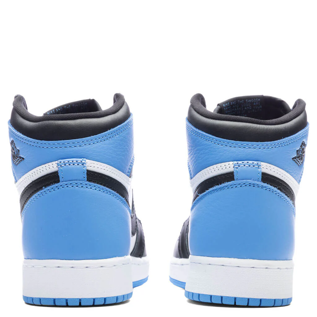 Air Jordan 1 Retro High OG (GS) - University Blue/Black/White - Image 4