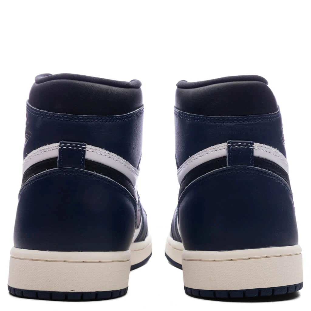 Air Jordan 1 Retro High OG - Midnight Navy/Black/White - Image 4